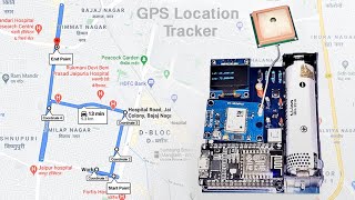 IoT Based GPS Location Tracker using NodeMCU and GPS Module [upl. by Enale778]