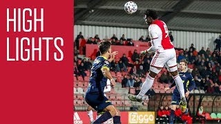 Highlights Jong Ajax  Helmond Sport [upl. by Blaine]