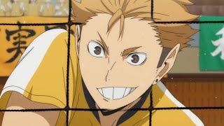 Terushima Yuuji Best Moments Haikyuu [upl. by Lalitta]