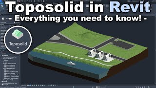 Revit Toposolid  Complete Revit 2024 Tutorial [upl. by Rdnaskela]