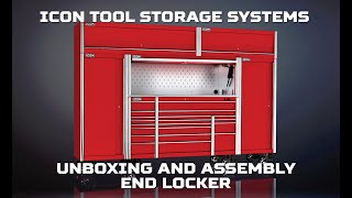 ICON End Locker Assembly Instructions [upl. by Ecnatsnok501]