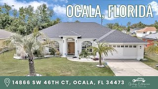 Ocala FL Modern Pool Home For Sale  2024 Luxury Upgrades [upl. by Enieledam]