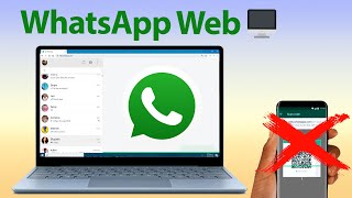 Cómo usar WhatsApp WEB sin tener teléfono inteligente 📵  WhatsAppEnPC [upl. by Ellard727]