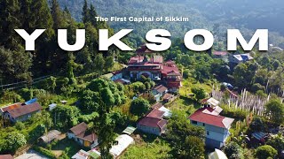 YUKSOMThe first Capital of Sikkim  Where to stay  Places to visit  Dubdi Monastery  Kathok Lake [upl. by Aelat936]