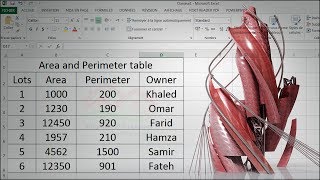 How to export tables with cells  lines and text from Autocad to Excel correctly [upl. by Gnof]