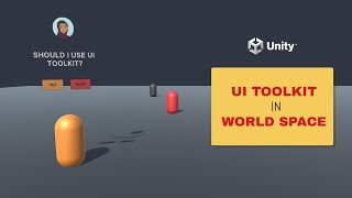 Unity UI Toolkit in World Space [upl. by Nosdrahcir]