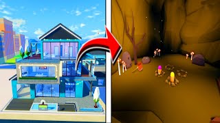 Secret Cave Hidden Inside The New Years House In Roblox Livetopia [upl. by Jocelyne387]