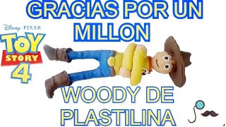 ▶El Comisario Woody de plastilina pasito a pasito◀ [upl. by Ivel]