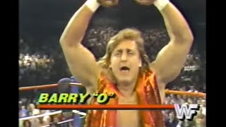 The Junkyard Dog vs Barry quotOquot WWF 1987 [upl. by Ennaed855]