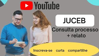 Como Consultar processo na Junta Comercial do Estado da BahiaJUCEB [upl. by Elka]