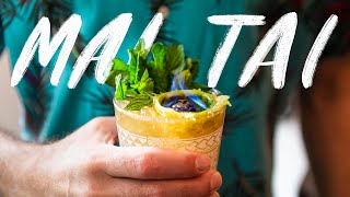 How to Make a Mai Tai  a very tasty tiki recipe [upl. by Anilahs]