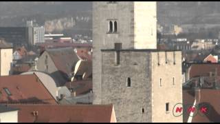 Old town of Regensburg with Stadtamhof UNESCONHK [upl. by Nema230]