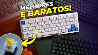 TOP 7 MELHOR Teclado Mecânico BOM e BARATO Melhor Custo Benefício 2024 [upl. by Icyak263]