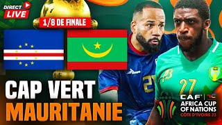 🔴🇨🇻🇲🇷 CAP VERT  MAURITANIE  🏆18 EME FINALE can 2024  LE CAP VER ENCHAINE [upl. by Ahsitneuq]