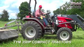 TYM 35HP Compact Tractors [upl. by Eiderf737]