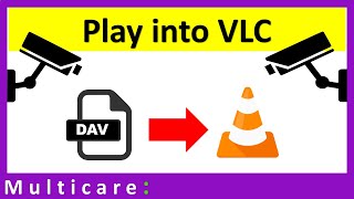 How to play dav file into vlc player [upl. by Euqinitram]