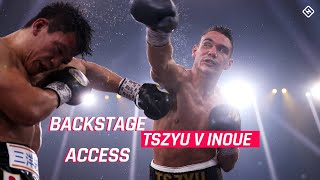 Backstage Access Tim Tszyu v Takeshi Inoue [upl. by Anear]