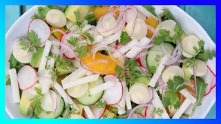 RECETA  Ensalada de palmito [upl. by Flanna]