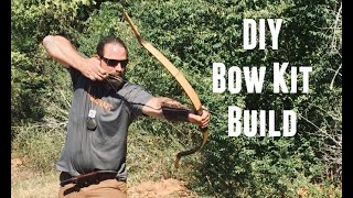 DIY Bamboo Horse Bow Kit by Mead Longbows  Primitive Archery [upl. by Renferd]