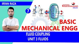 Fluid Coupling  Hydraulics Coupling  Basic Mechanical Engineering RGPV BTech 1st Year [upl. by Zina]