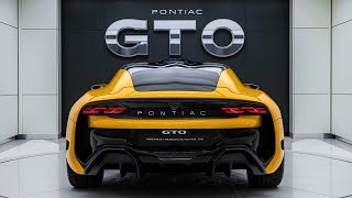 NEW 2025 Pontiac GTO Luxury Sports Car Revealed  FIRST LOOK [upl. by Nehcterg984]