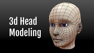 3d Face Modeling in blender [upl. by Adekram]