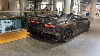 Novitec Aventador SV LOUD exhaust [upl. by Jolda108]