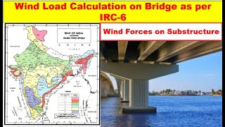 Wind Load Calculation Due to Substructure Different Type of Pier amp Abutment As per IRC6 [upl. by Katsuyama]