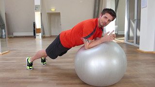 Pezziball Plank und Core Stabilisation für deinen Rücken [upl. by Enirrok]