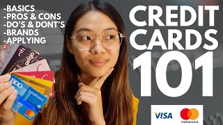 CREDIT CARD FOR BEGINNERS  CREDIT CARD 101 PHILIPPINES  What you need to know [upl. by Carolina]