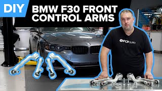 BMW 20122019 3 Series  F30 Front Control Arm Replacement BMW F30 F31 amp F34 xDrive [upl. by Atrahc895]