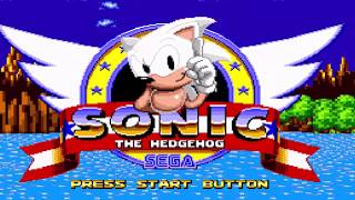 Sonic Hack White Sonic 1 Remade Release TrailerVideo [upl. by Lower]