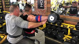 Hidetada Yamagishis 2018 Arnold Classic Preparation DELTS TRAINING [upl. by Shadow]