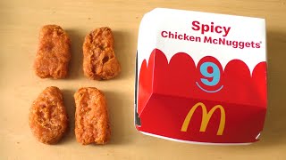 McDonalds Spicy Chicken McNuggets amp more [upl. by Sharos168]