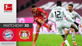 FC Bayern München  Bayer 04 Leverkusen  20  Highlights  Matchday 30 – Bundesliga 202021 [upl. by Eannej48]