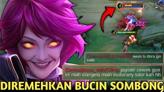 EUDORA DIREMEHKAN BUCIN SOMBONG DI AWAL GAME LIHAT ENDINGNYA EUDORA BIKIN MEREKA EMOSI amp MALU MLBB [upl. by Marcy]