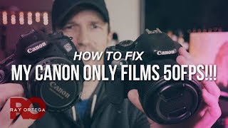 Why You Cant Find 60fps on your Canon DSLR  PAL vs NTSC [upl. by Ber101]