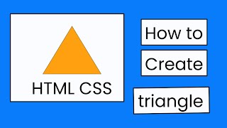 CSS Tip 24  Triangle Shapes shorts [upl. by Thay]