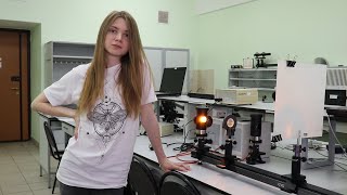 Fresnel zone plate  Kazan physics lab course [upl. by Aneertak]