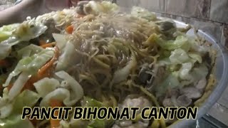 PANCIT BIHON AT CANTON nansiligantv [upl. by Mckeon]