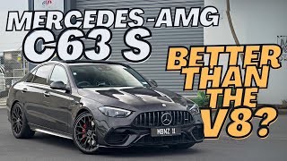 2024 MercedesAMG C63 S full review [upl. by Aical]