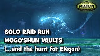 WoW Mogushan Vaults SOLO Raid amp Elegon Mount Run [upl. by Shaylyn800]