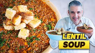 How to Make LENTIL SOUP Like an Italian [upl. by Jew]