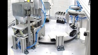 Automated Production Cell with Rotary Index Table [upl. by Ridinger]