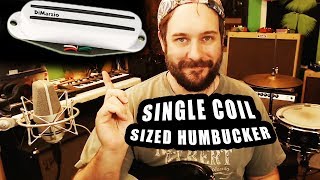 DiMarzio Pro Track  The Best Single Coil Sized Humbucker DP188 Stratocaster Pickup Demo and Review [upl. by Niawd413]