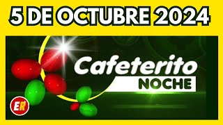 Resultados de CAFETERITO NOCHE 5 de OCTUBRE de 2024 💫✅ [upl. by Marigold]