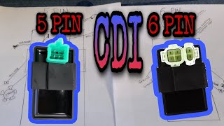 5 PIN and 6 PIN CDI wiring diagram [upl. by Safir]