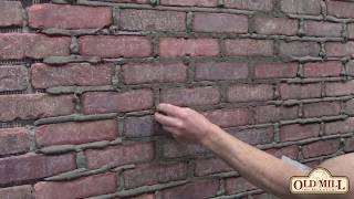 How to Grout a Flush Mortar Joint [upl. by Floridia]