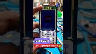 jio f271i  low light solution jiophone displaylight jiof271i [upl. by Edmonds]