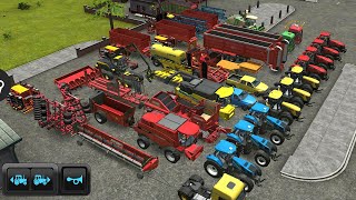 Farming Simulator 16 E1  Harvesting Cultivating Planting [upl. by Ibur]